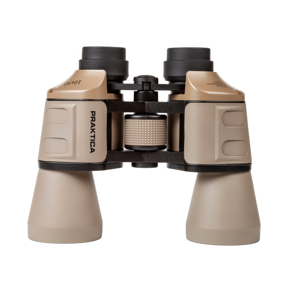 Бинокль Praktica Falcon 10x50 Sand - 10-кратное увеличение и светосильные объективы 50 мм