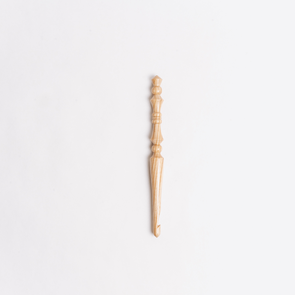 Деревянный крючок для вязания из древесины клена 4 мм. K310