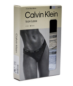 Кружевное трусики 3 пары Calvin Klein Underwear - голубой(000QD5069E)