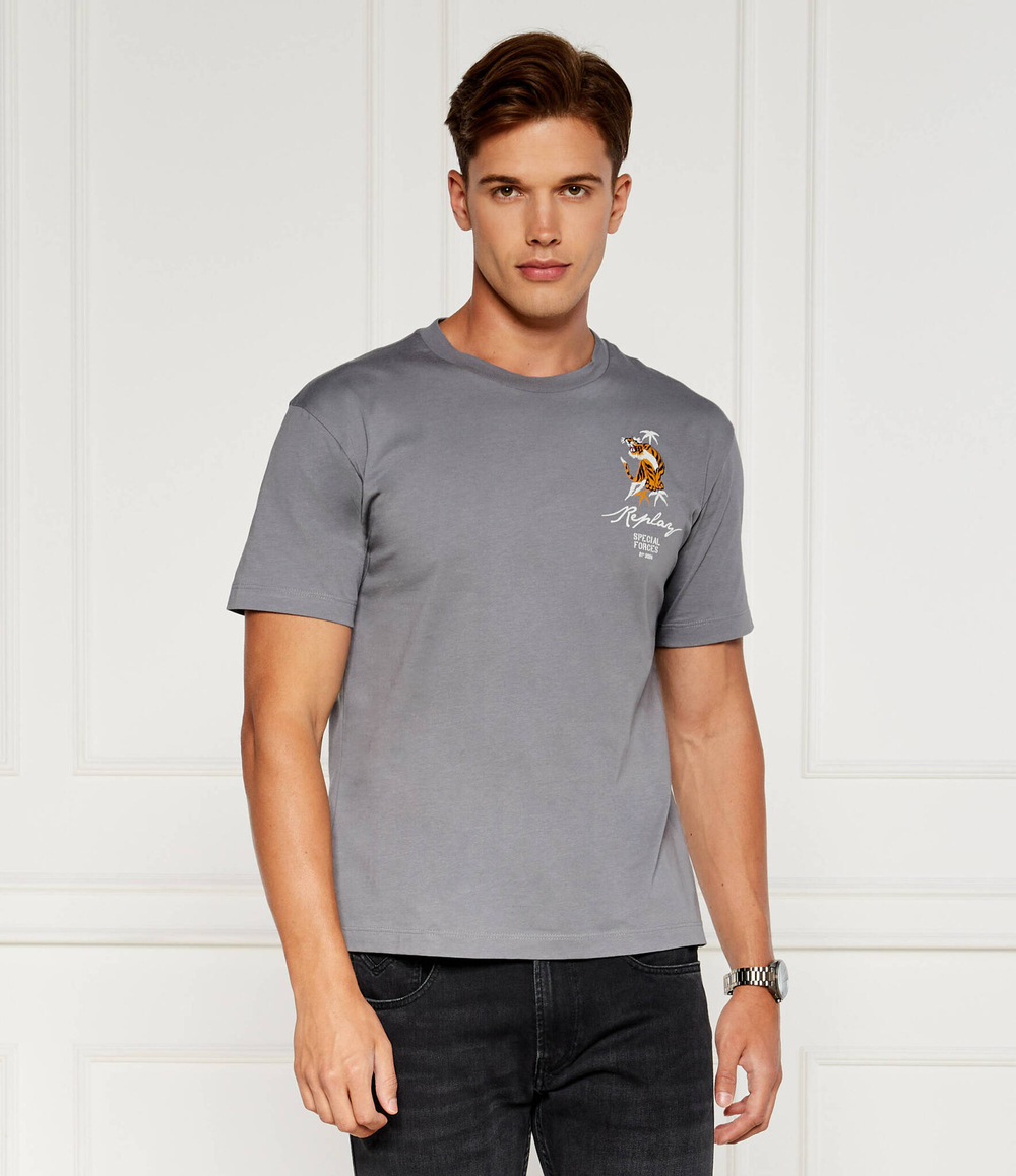 Футболка Replay - пепельный (M6885 .000.2660)