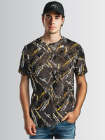 3422 Футболка мужская кулирка надписи на черном (56)