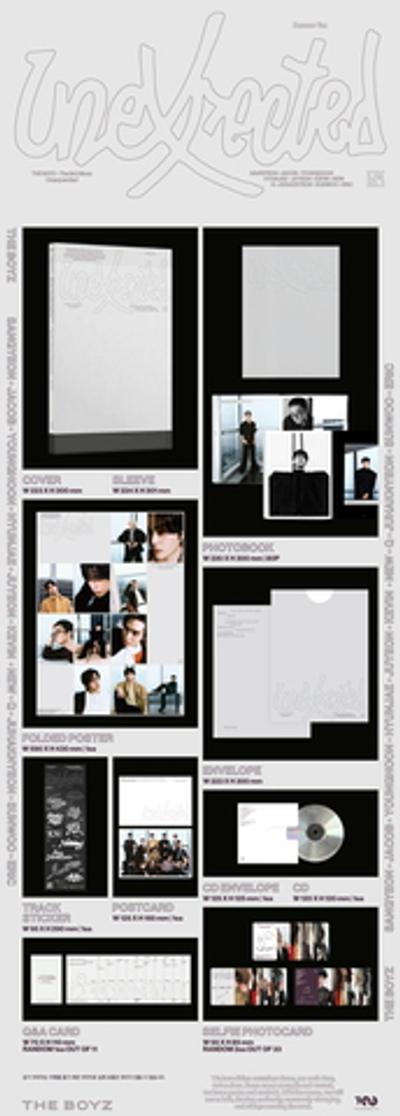 Альбом THE BOYZ - 'Unexpected' The 3rd Album