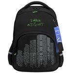 Рюкзак BRAUBERG SOFT, 2 отделения, 3 кармана, "Dark night", СВЕТООТРАЖАЮЩИЙ ПРИНТ, 40х31х15 см, 273119
