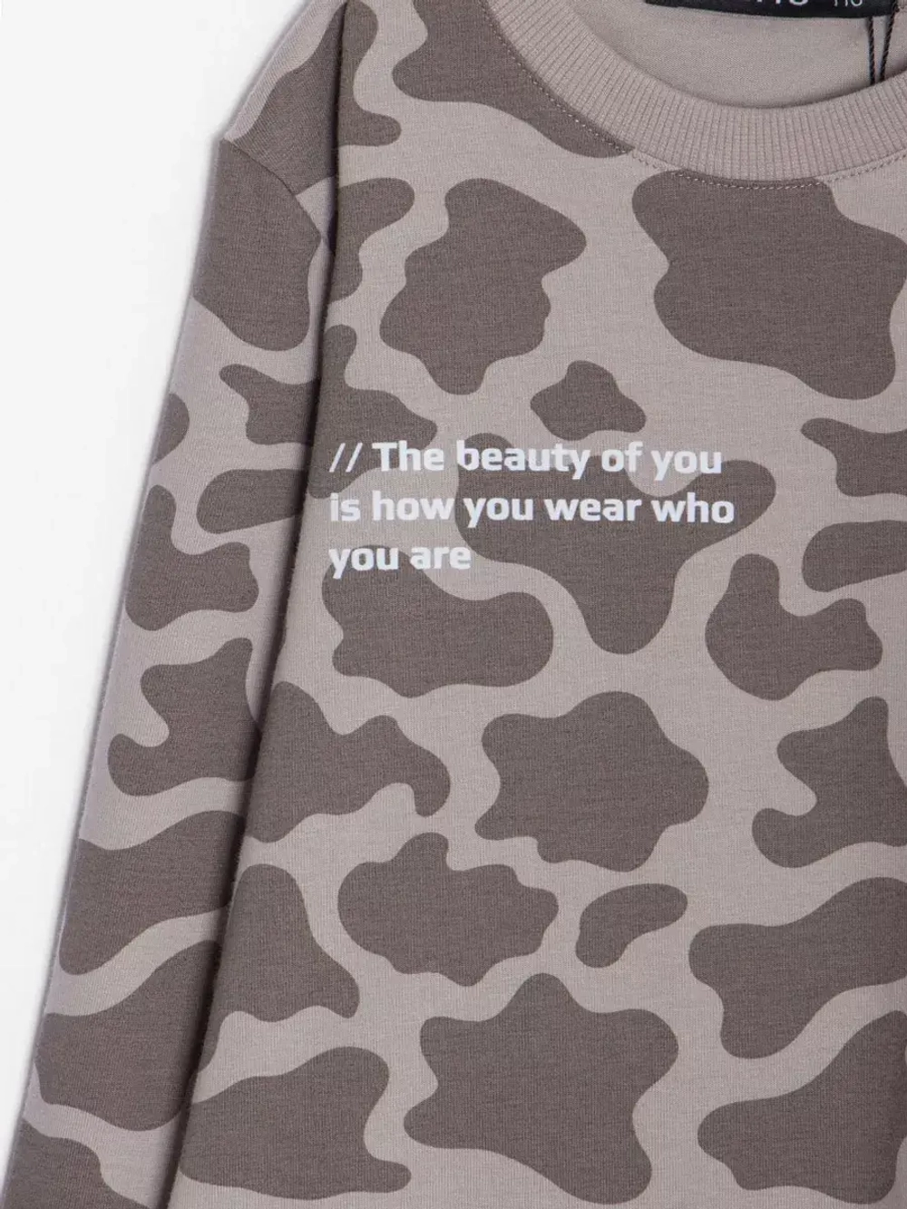 Лонгслив для девочки туника