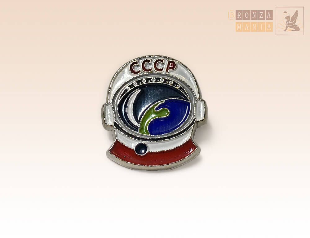 значок Шлем космонавта