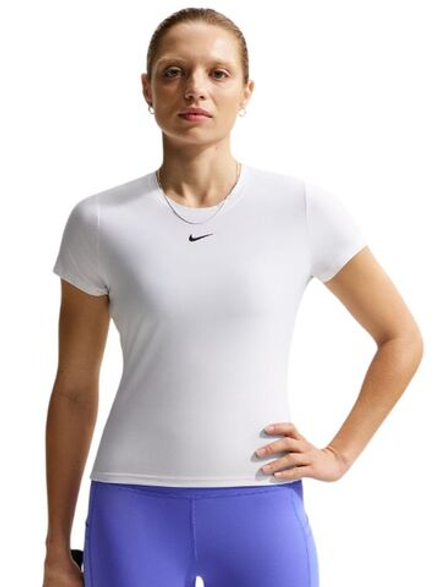 Женская теннисная футболка Nike Victory Dri-Fit Short Sleeve Tennis - white/black