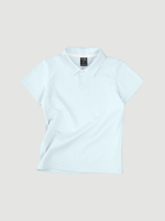 Поло с коротким рукавом Mjölk Total White Blue