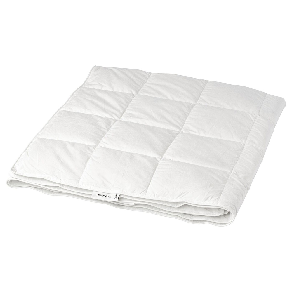 IKEA FJÄLLBRÄCKA  (ИКЕА ФЙÄЛЛБРÄСКА)  -  Одеяло, слегка теплое, 150x200 см
