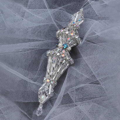 Мастер-класс по елочной игрушке Сосулька