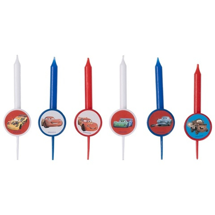 Свечи д/торта Disney Тачки2 6шт/A