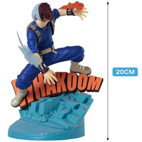 Фигурка My Hero Academia, Dioramatic Shoto Todoroki, 20 см / Фигурка по мотивам аниме "Моя геройская академия", Диорама Шото Тодороки, 20 см