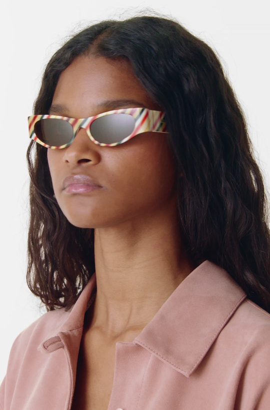 Loewe Солнцезащитные очки Flash Slim Cat-EyeLo, бежевый