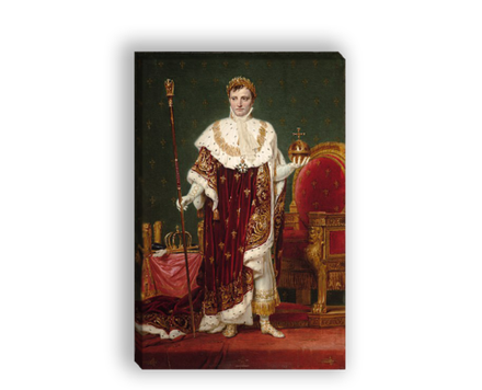 "Император Наполеон I", Давид Жак Луи, картина для интерьера (репродукция)