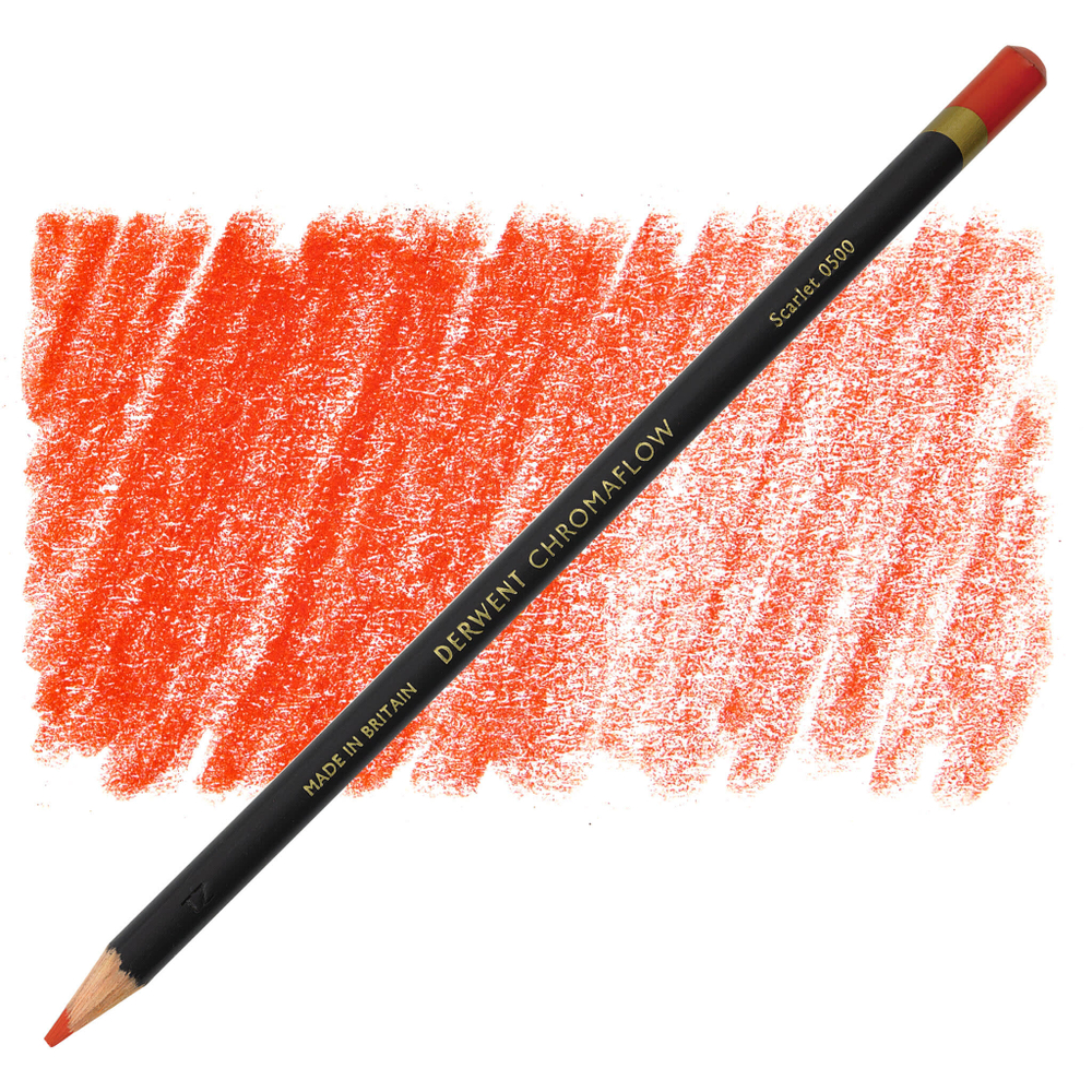 Derwent Chromaflow. 0500 Scarlet