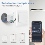 Умное реле Zigbee 3.0,одноканальное 16A, двухпозиционное управление,smart life