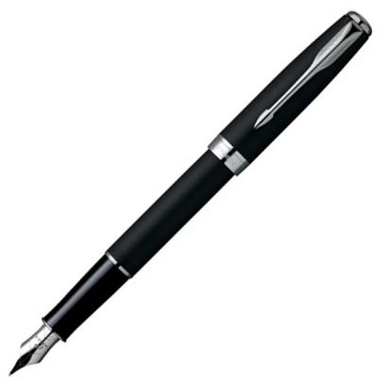 Перьевая ручка Parker Sonnet F529, цвет: MattBlack CT, перо: F,  S0818070