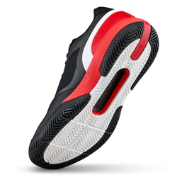 Мужские кроссовки теннисные Wilson Rush Pro 5 - black/infrared/white