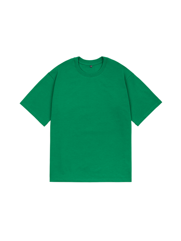 Футболка оверсайз (зеленый) 190 г