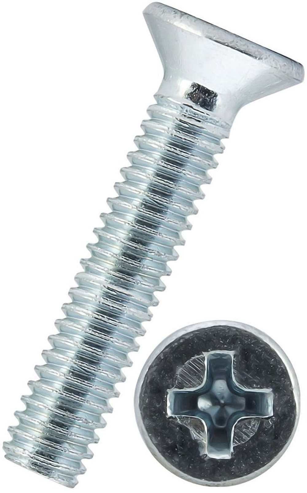 Винт потай М4х8 цинк DIN965 (250шт/уп)