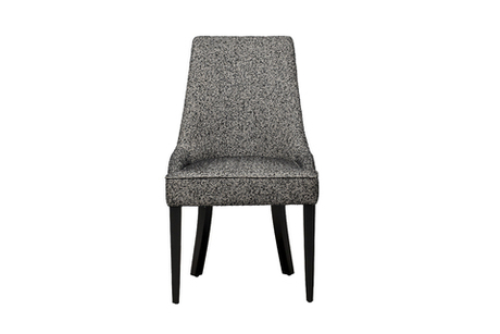 Стул Garda Decor Элегантный (Elegante) рогожка золото, черный Santo302-CHZOL 56*65*101 см