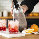 Сифон для содовой «Содамэйкер»;сталь нерж.,пластик;1л;,H=35см;прозр. (Цвет: прозрачный)