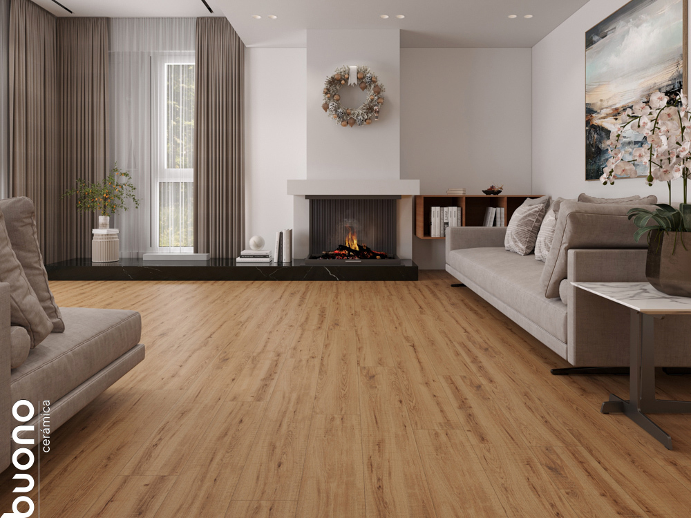 Керамогранит Buono Ceramica F4504M 1200*200*9мм Forest Natural Matt