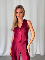 Брюки Office винный