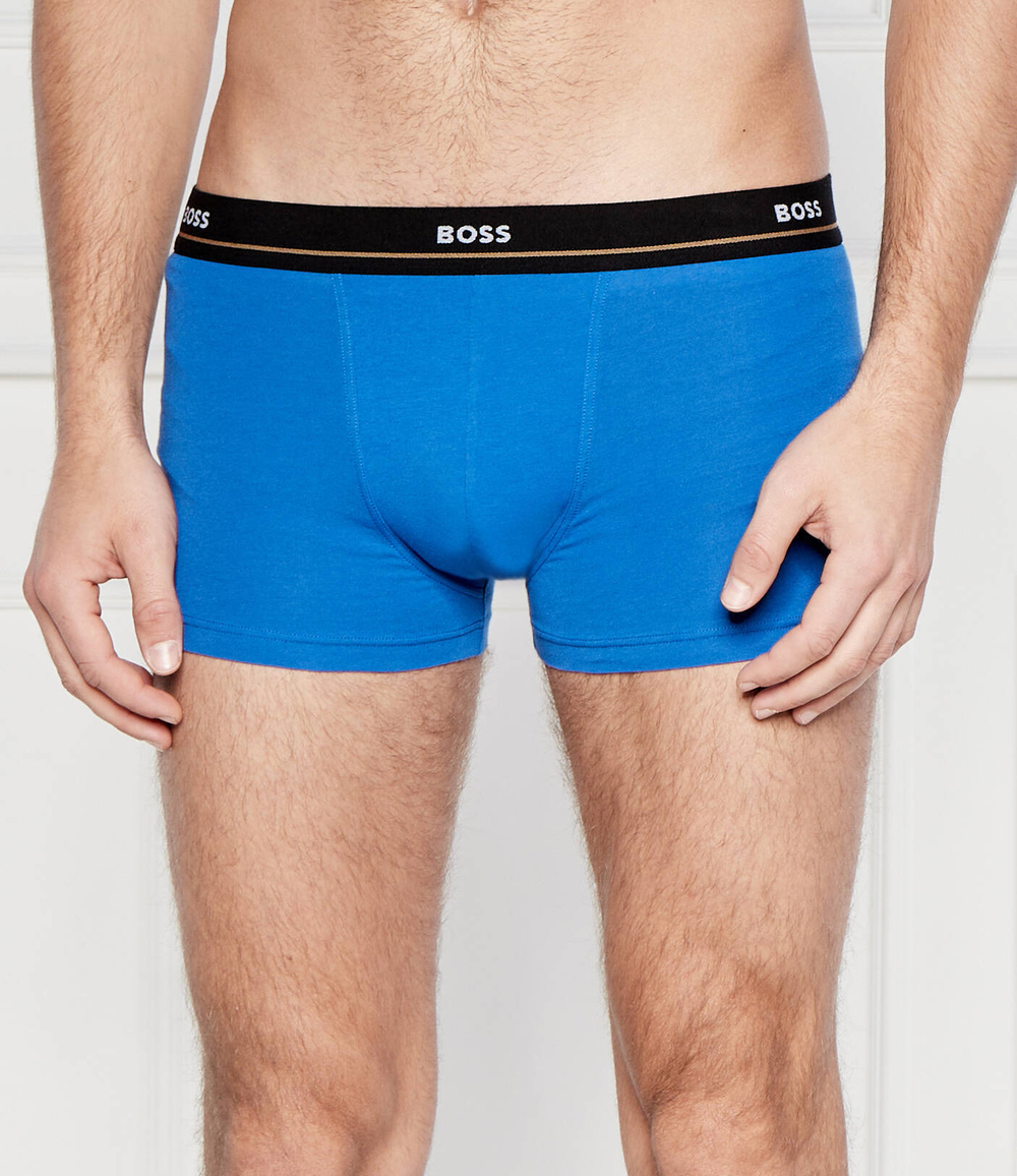 Трусики-боксеры 5шт. Trunk BOSS BLACK - голубой(50514909)