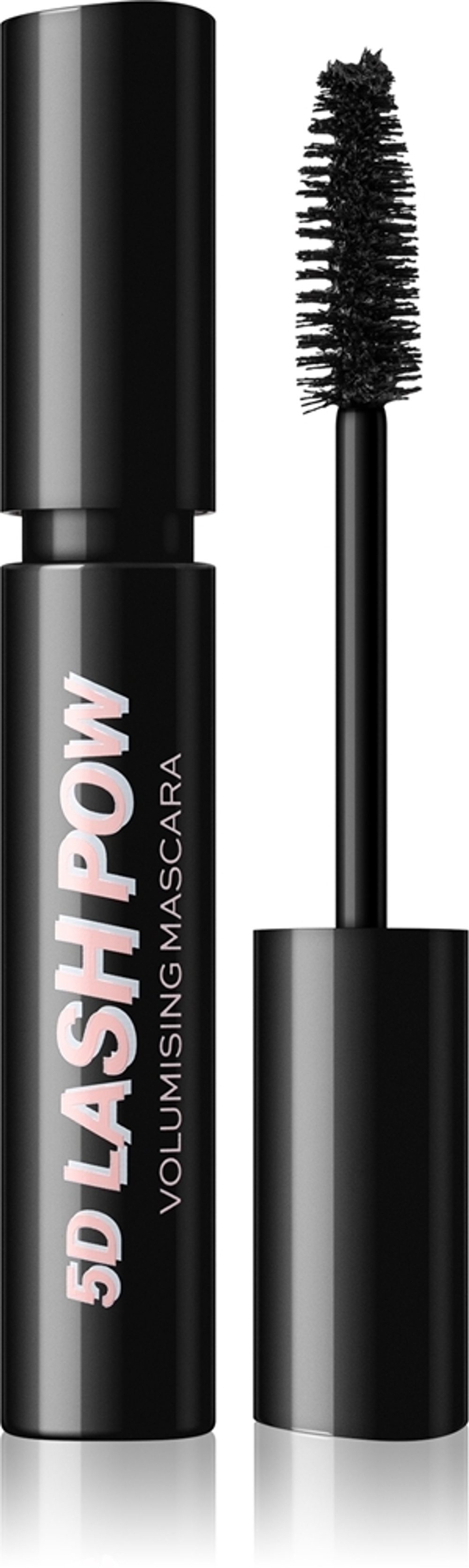 Makeup Revolution 5D Lash Pow - утолщающая и удлиняющая тушь для создания эффекта накладных ресниц, 12,2 ml