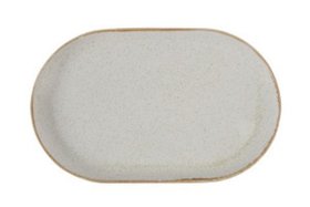 Блюдо овальное 32х20 см фарфор Porland BEIGE