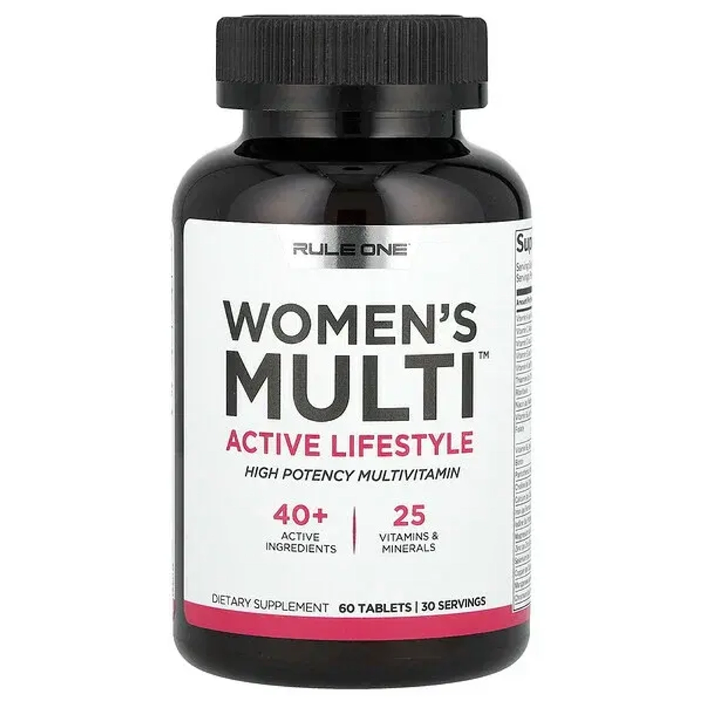 Витамины Rule1 Women's Multi Active Lifestyle 60 таблеток