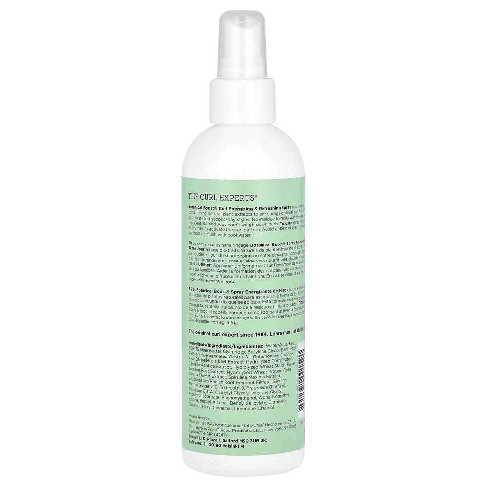 Ouidad, Botanical Boost®, бодрящий и освежающий спрей для локонов, 250 мл (8,5 жидк. унц.)