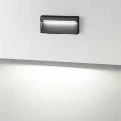 6649/5WL NATURE ODL24 000 черный/металл/акрил Подсветка для лестниц IP54 LED 5W 4000K 180° AC85-265V VITTY