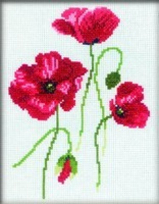 "Маки"-C005  вышивка