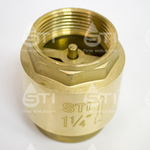 Клапан обратный пружинный STI 32 (латунный шток)