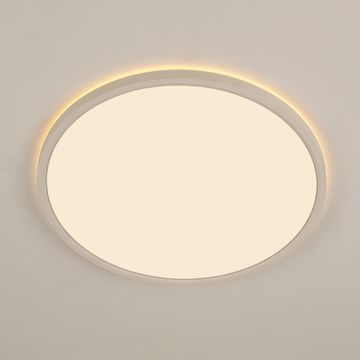 Настенно-потолочный светодиодный светильник с подсветкой 32W+8W 3000К/4000К/5500К CL748400 белый NORMA Citilux