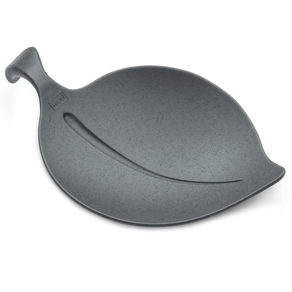 Набор подставок leaf-on, organic, сине-серый. 4 шт.