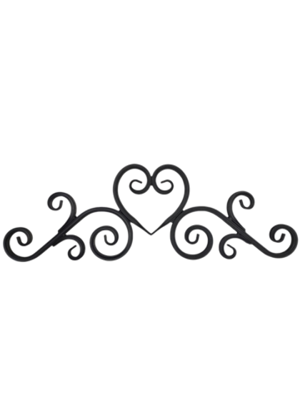 Кованый элемент "Навершие 2S", 880х295 мм