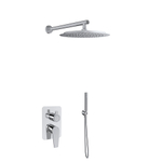 Встраиваемый смеситель для душа на 2 выхода с тропическим и ручным душем CIVIC K5115122