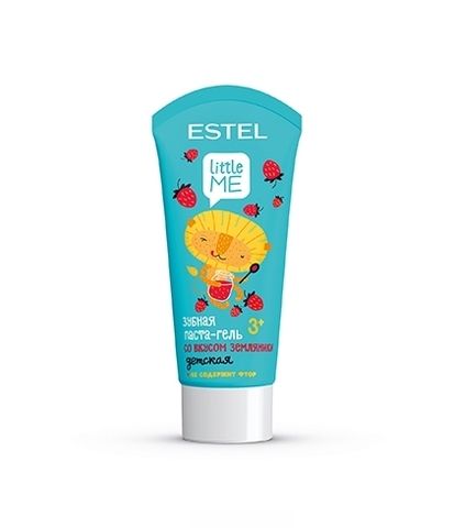 Детская зубная паста-гель со вкусом земляники ESTEL LITTLE ME 60мл