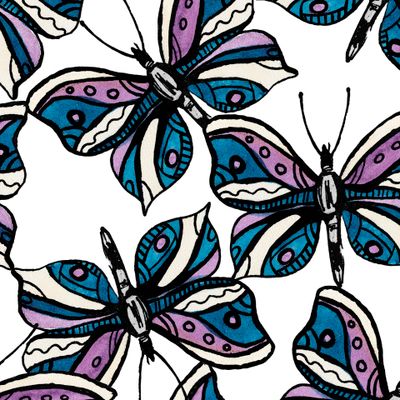 Ажурные бабочки