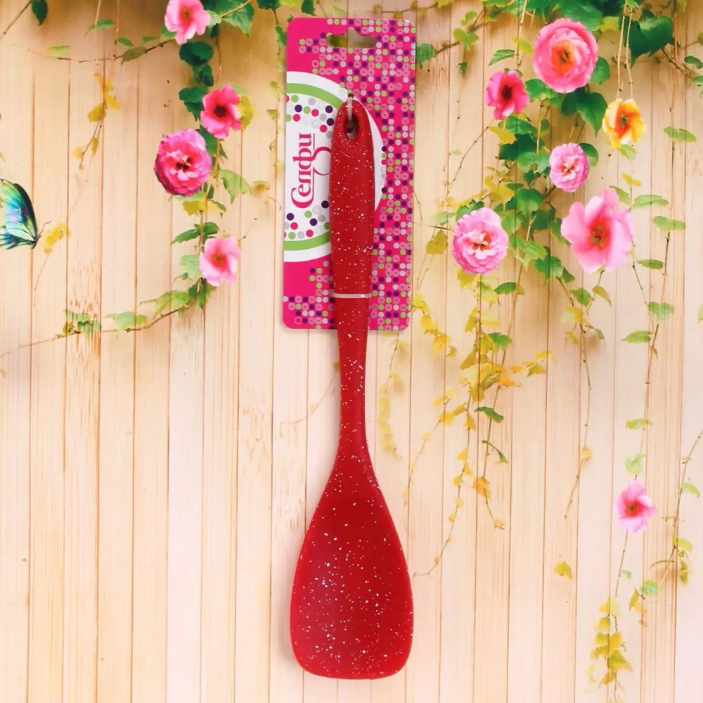 Лопатка кухонная силиконовая «Bon appétit» узкая