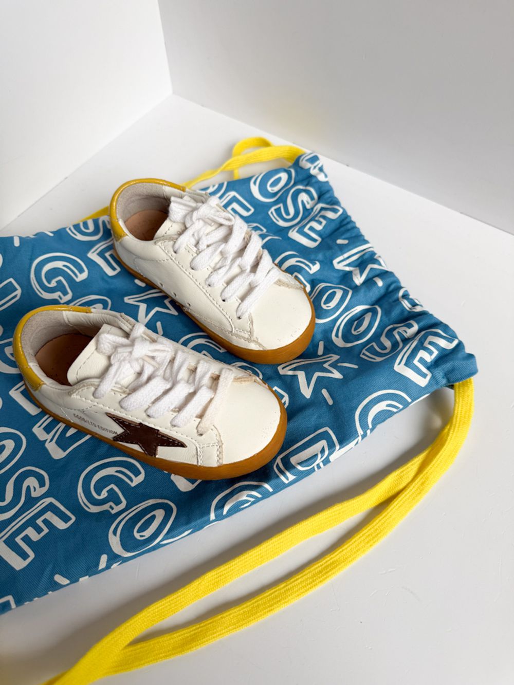 Кожаные кеды Golden Goose & Bonpoint, 22