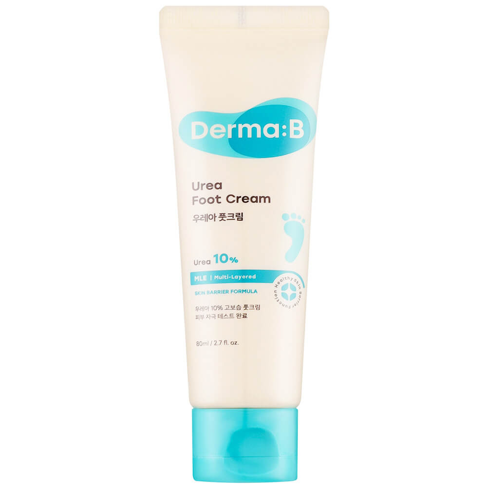 Derma:B Усиленный смягчающий ламеллярный крем для ног с мочевиной Urea Foot Cream