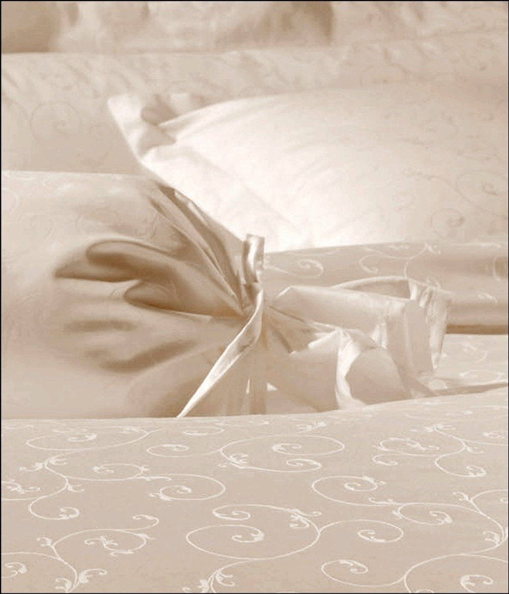 Постельное белье 1.5 спальное Janine Rubin натуральное