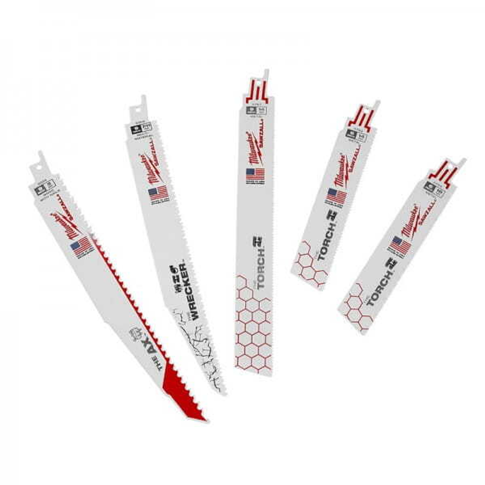 НАБОР ПОЛОТЕН MILWAUKEE SAWZALL ИЗ 5 ШТ