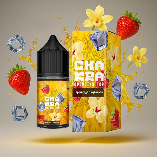 Ароматизатор Chakra Крем Сода с Клубникой