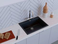 Мойка Omoikiri Tedori 68-BL Tetogranit/черный(арт.4993964)