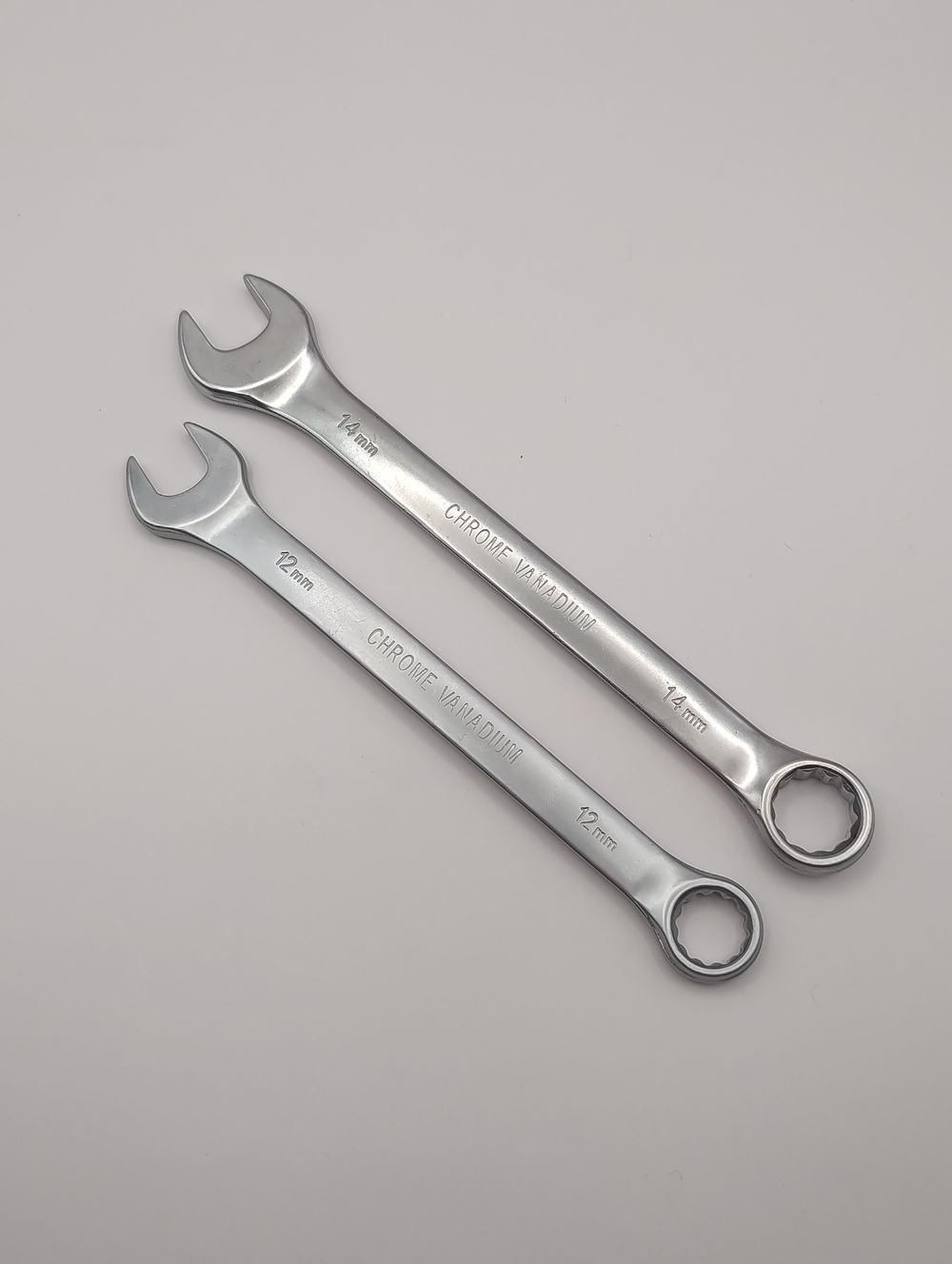 Ключ комбинированный 12мм - 14мм, комплект из двух штук (12мм - 14мм)