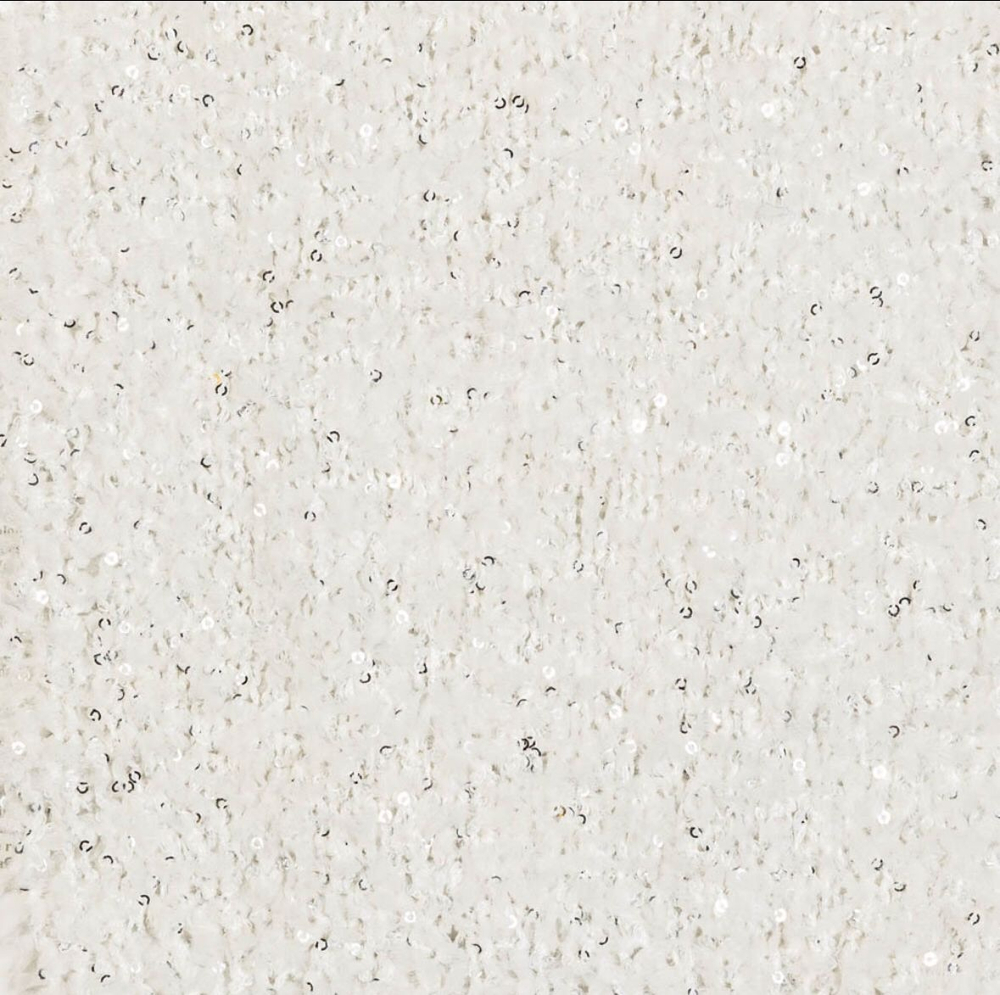 PAPERMOON - PINORI Filati; 80% PA, 20% PL, пайетки 2мм, через каждые 5мм; 180м/100гр; col. 601, цвет: белый